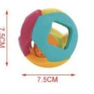 جغجغه دندانگیر رنگارنگ 6 عددی هولی تویز Hola Toys مدل 939A-اسباب بازی